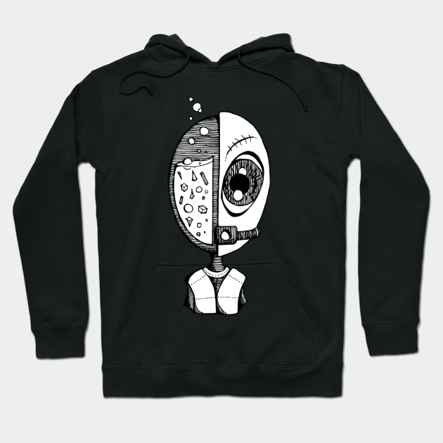 Aliens Diving Hoodie by TKDoodle